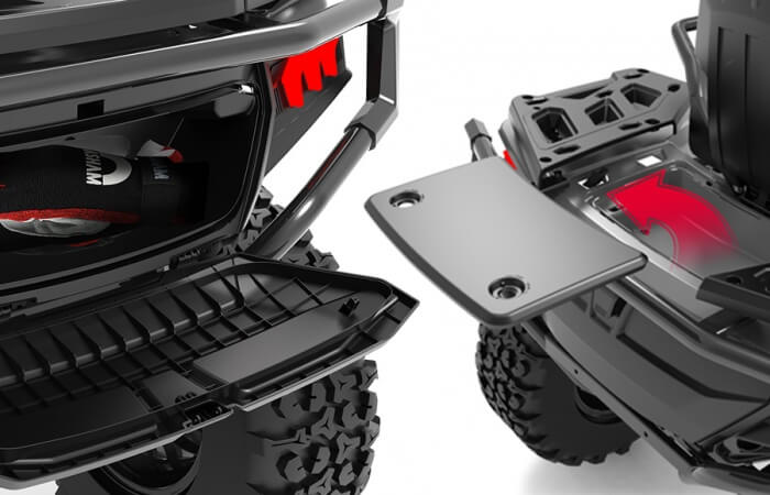 Praktické úložné prostory